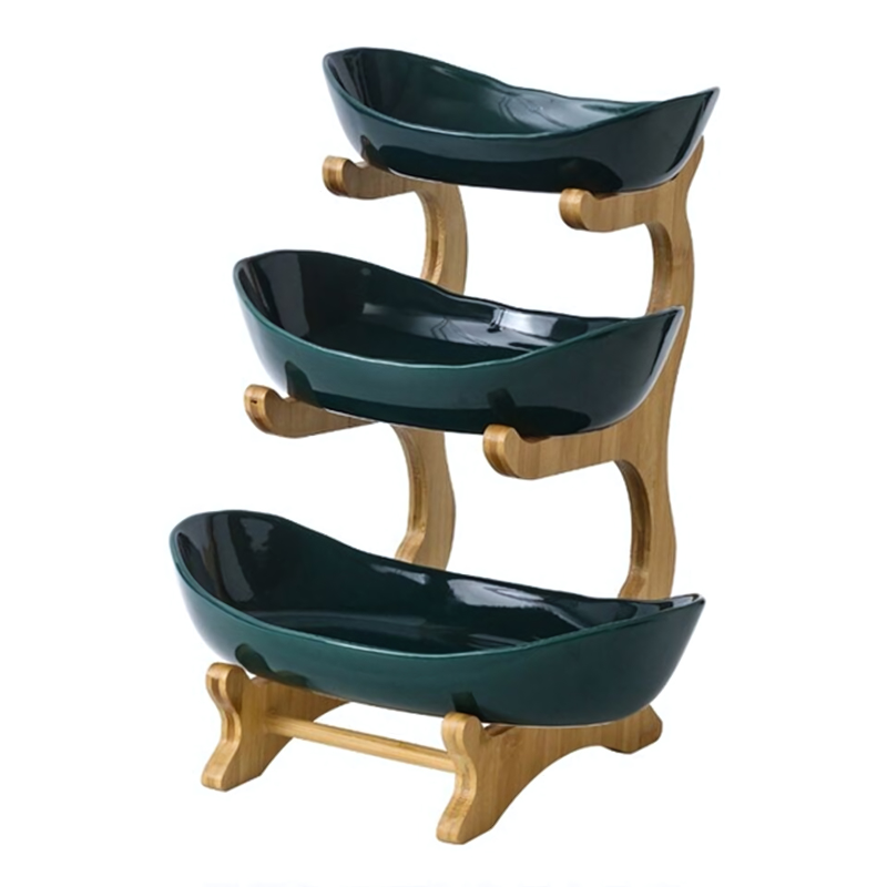 Fruit Bowl Three-Tier Space-Saving Organizer