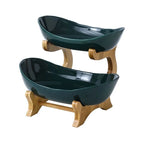 Fruit Bowl Tiered Plastic Countertop Organizer