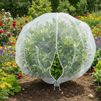 Fruit Protection Bag Breathable Mesh Adjustable Drawstring