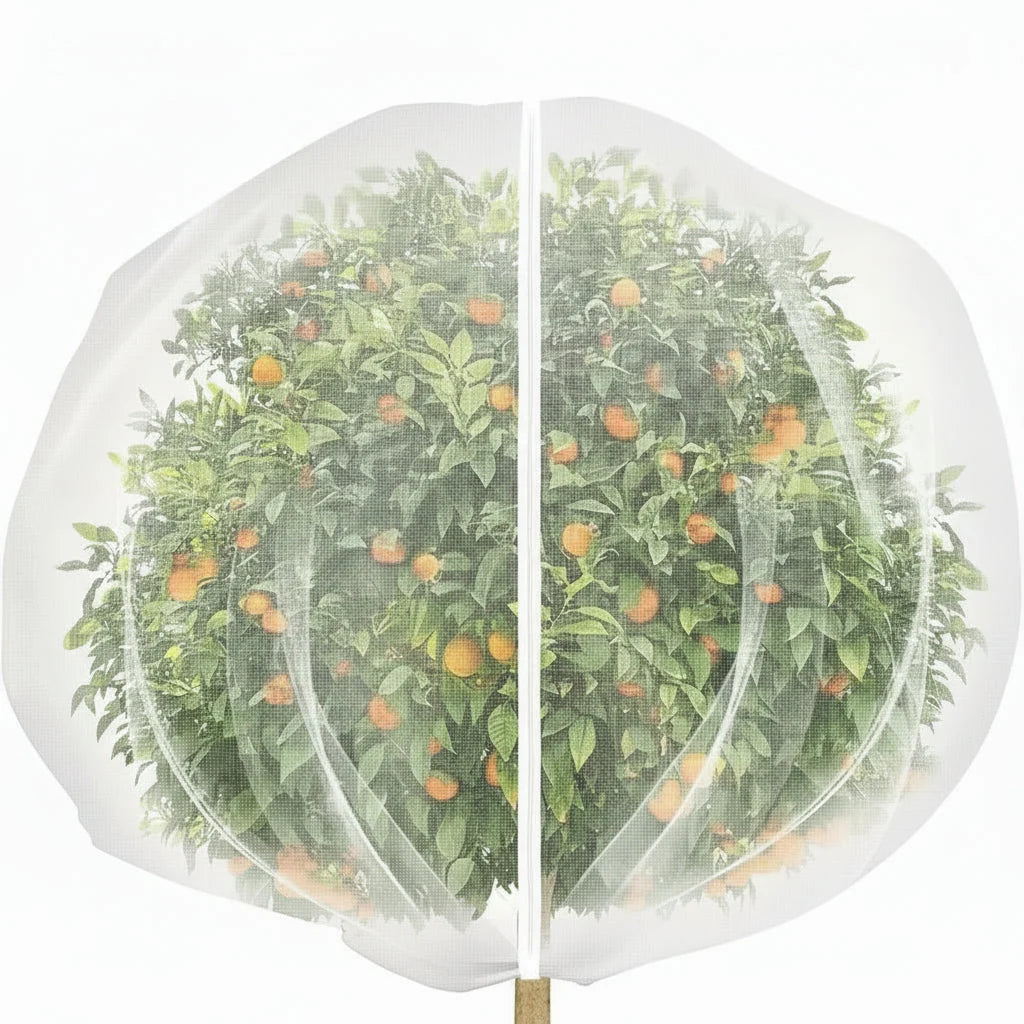 Fruit Protection Bag Breathable Mesh Adjustable Drawstring