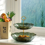 Fruit Stand 3-Tier Space-Saving Durable PET