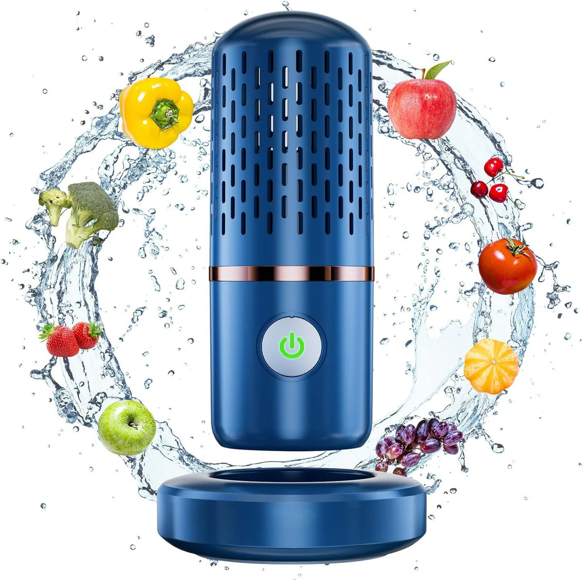 Fruit & Vegetable Washer Cordless Hydroxy Ion Purification IPX7