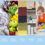 Fruit & Vegetable Washer Cordless Hydroxy Ion Purification IPX7