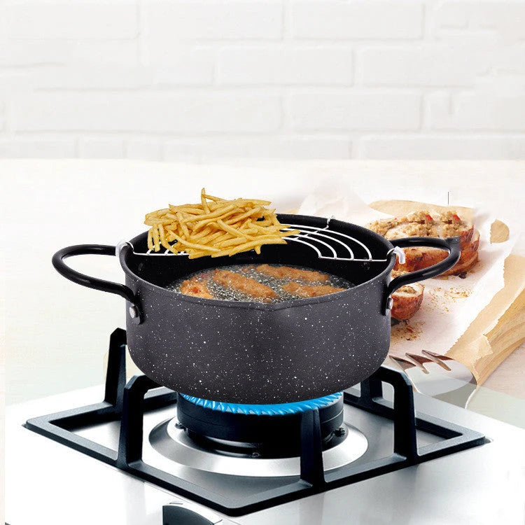 Fryer Oil-Saving Non-Stick Induction Compatible