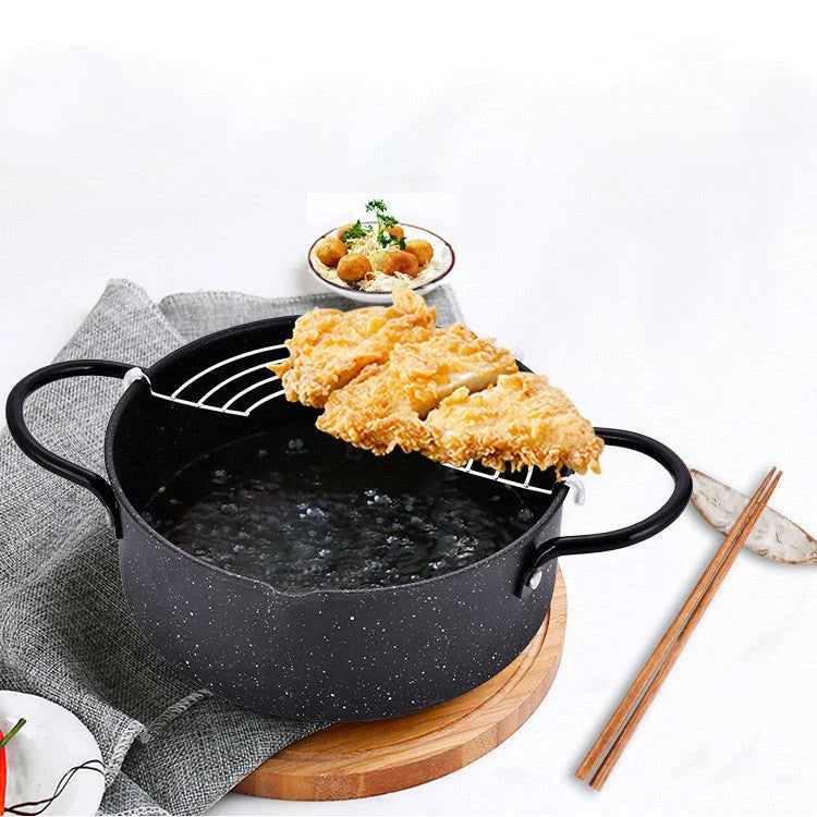 Fryer Oil-Saving Non-Stick Induction Compatible