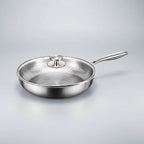 Frying Pan Non-Stick Hammered Titanium Induction Compatible