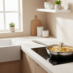 Frying Pan Non-Stick Hammered Titanium Induction Compatible