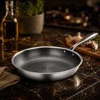 Frying Pan Non-Stick Honeycomb Stainless Steel