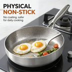 Frying Pan Nonstick Induction & Gas Ergonomic Handle
