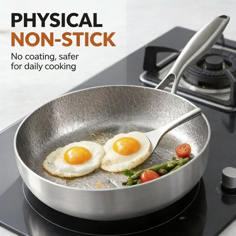 Frying Pan Nonstick Induction & Gas Ergonomic Handle