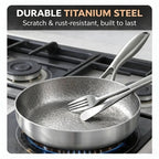 Frying Pan Nonstick Induction & Gas Ergonomic Handle