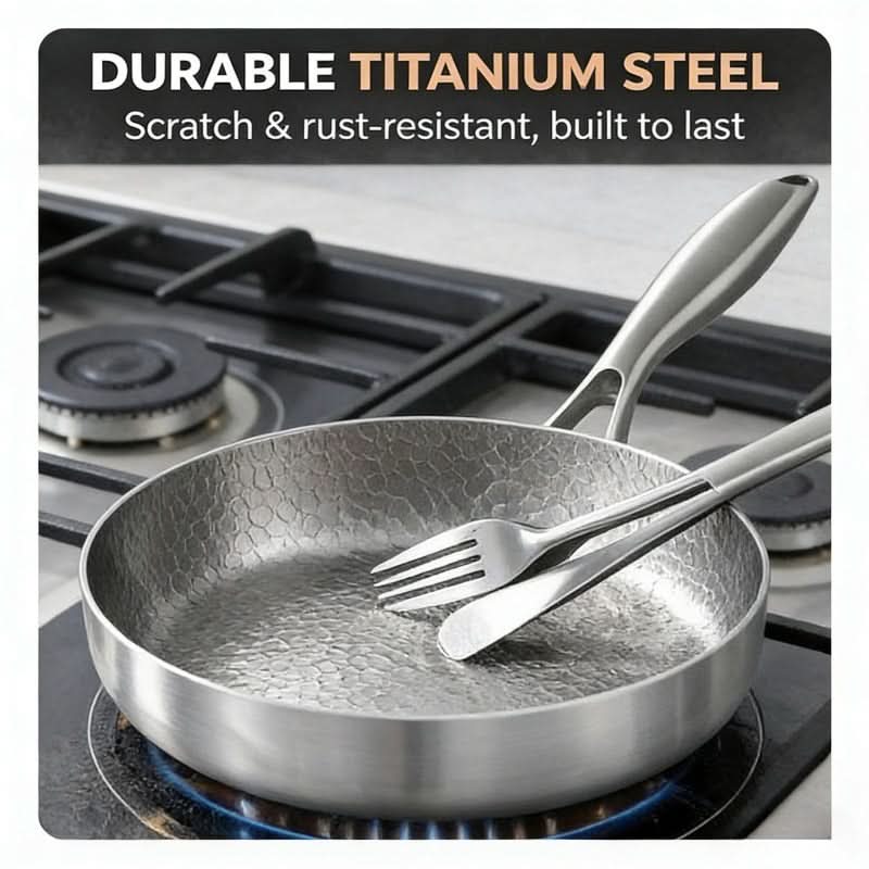 Frying Pan Nonstick Induction & Gas Ergonomic Handle