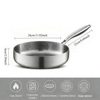 Frying Pan Nonstick Induction & Gas Ergonomic Handle