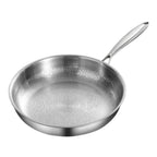 Frying Pan Pure Titanium Non-Toxic Hammered Finish