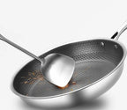 Frying Pan Stainless Steel Non-Stick Induction Compatible
