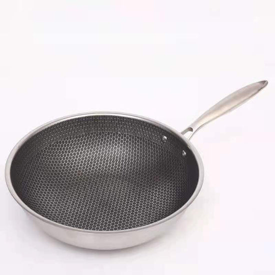 Frying Pan Stainless Steel Non-Stick Induction Compatible