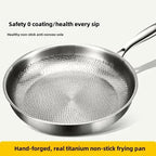 Frying Pan Titanium Chemical-Free Non-Stick
