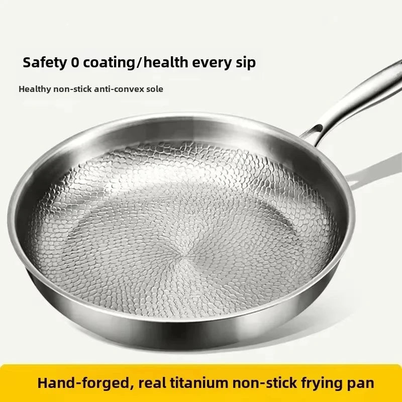 Frying Pan Titanium Chemical-Free Non-Stick
