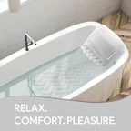 Full-Body Bath Pillow Breathable Padded Fabric & Non-Slip