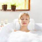 Full-Body Bath Pillow Breathable Padded Fabric & Non-Slip