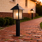 Full Copper IP55 Weather-Resistant Post Lantern (E27 Socket)