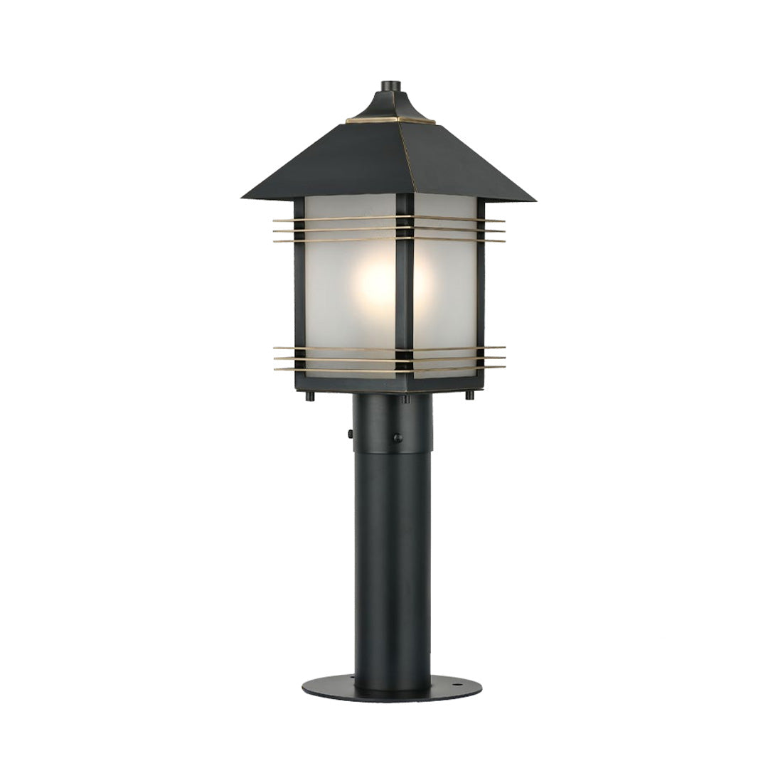Full Copper IP55 Weather-Resistant Post Lantern (E27 Socket)