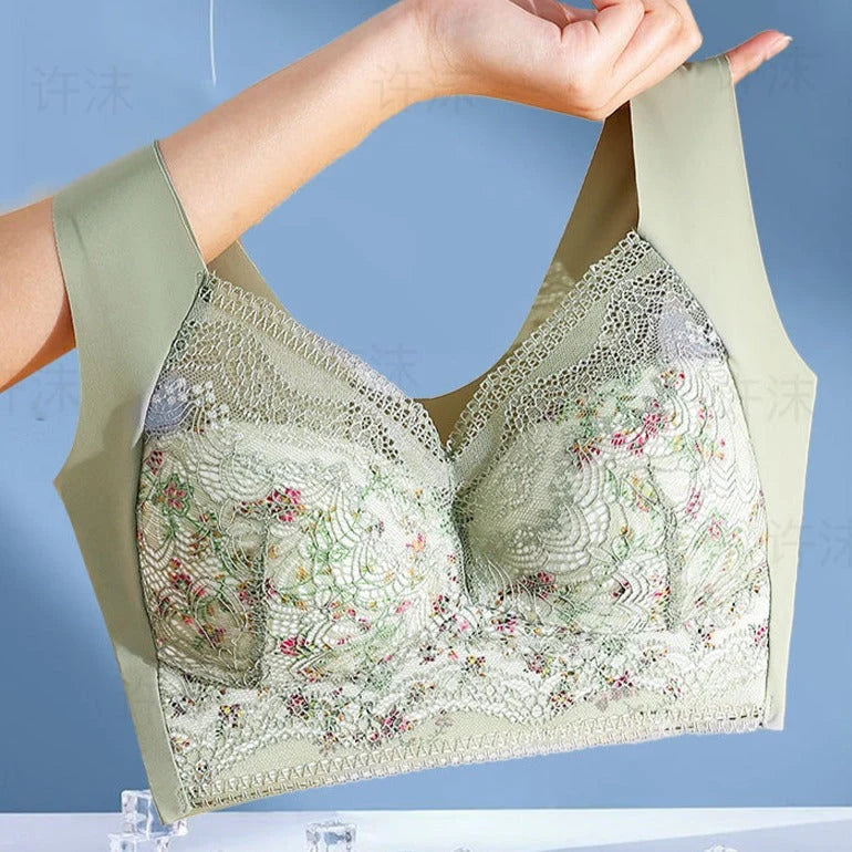 Full Coverage Bra Seamless Stretch Wide Straps & Breathable Fabric