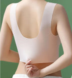 Full Coverage Bra Seamless Stretch Wide Straps & Breathable Fabric