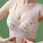 Full Coverage Bra Seamless Stretch Wide Straps & Breathable Fabric