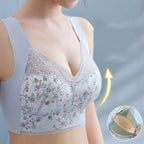 Full Coverage Bra Seamless Stretch Wide Straps & Breathable Fabric