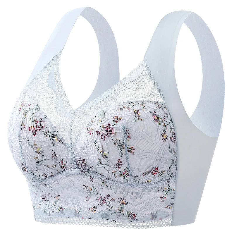 Full Coverage Bra Seamless Stretch Wide Straps & Breathable Fabric