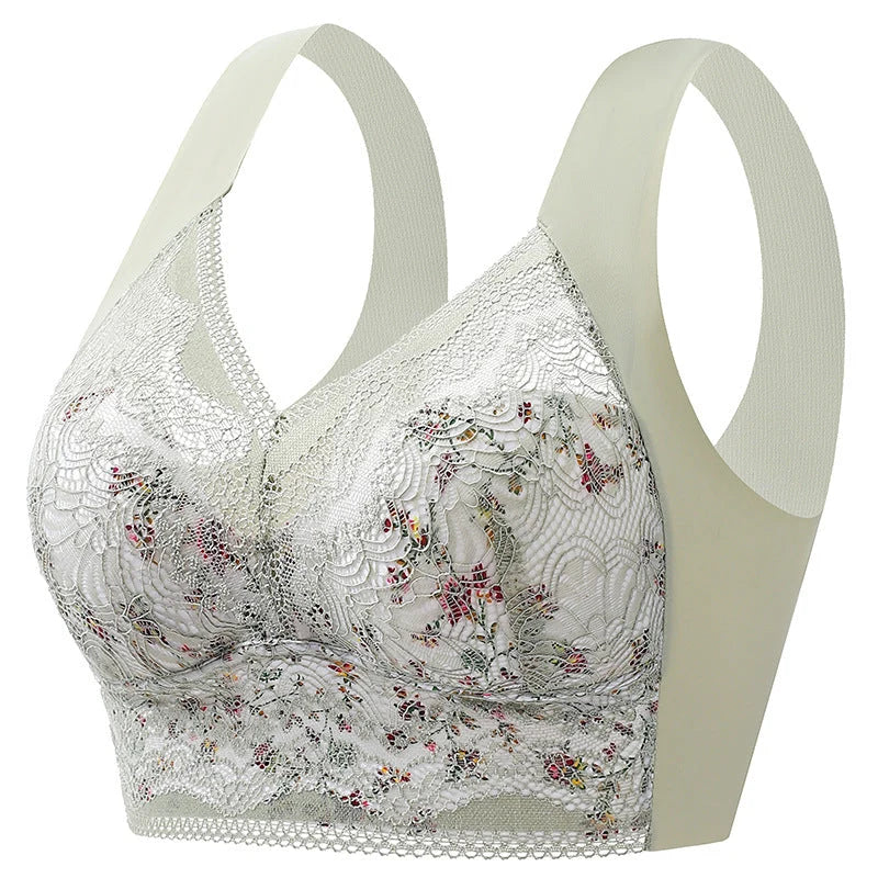 Full Coverage Bra Seamless Stretch Wide Straps & Breathable Fabric