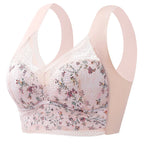 Full Coverage Bra Seamless Stretch Wide Straps & Breathable Fabric