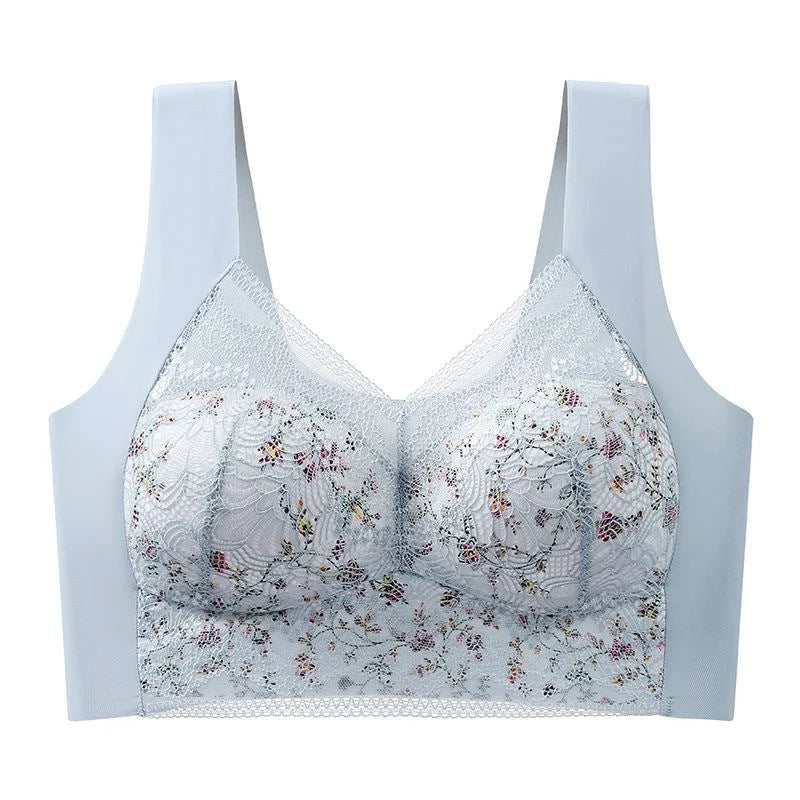 Full Coverage Bra Seamless Stretch Wide Straps & Breathable Fabric
