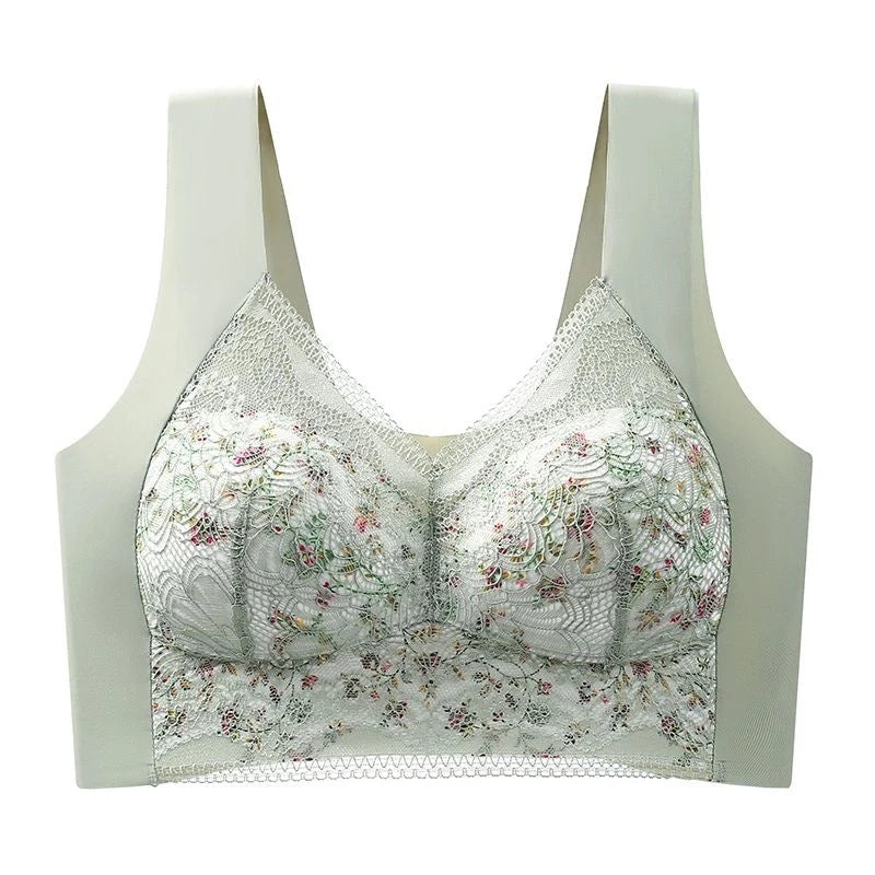 Full Coverage Bra Seamless Stretch Wide Straps & Breathable Fabric