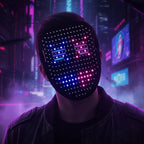 Full-Face Mask Bright LED Battery-Free