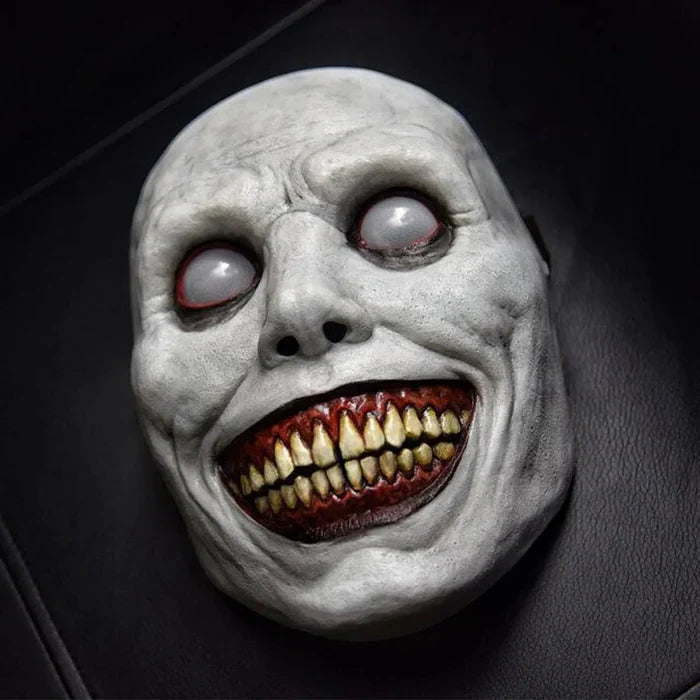 Full Face Mask Smiling Demon Soft Stretch Latex