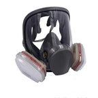 Full-Face Respirator 99.97% Filtration Anti-Fog Adjustable Fit