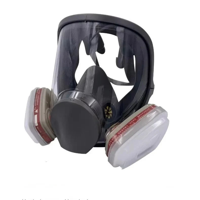 Full-Face Respirator Mask Anti-Fog Visor 99.97% Filtration
