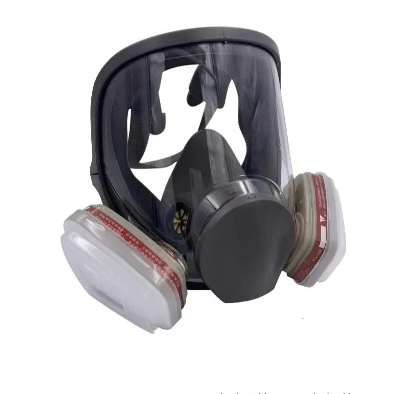Full-Face Respirator Mask Anti-Fog Visor 99.97% Filtration