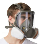 Full-Face Respirator Mask Anti-Fog Visor 99.97% Filtration