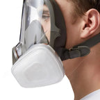 Full-Face Respirator Mask Anti-Fog Visor 99.97% Filtration