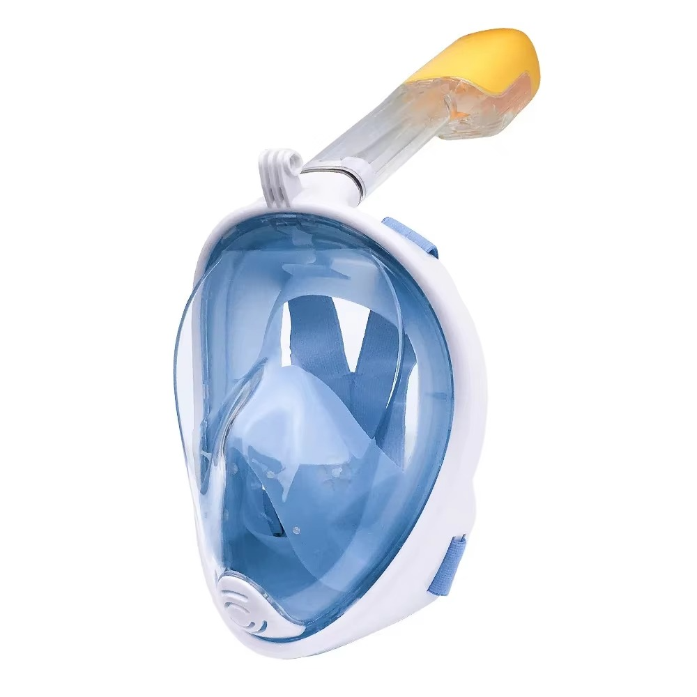 Full Face Snorkel Mask 180° Panoramic Dry-Top Anti-Fog