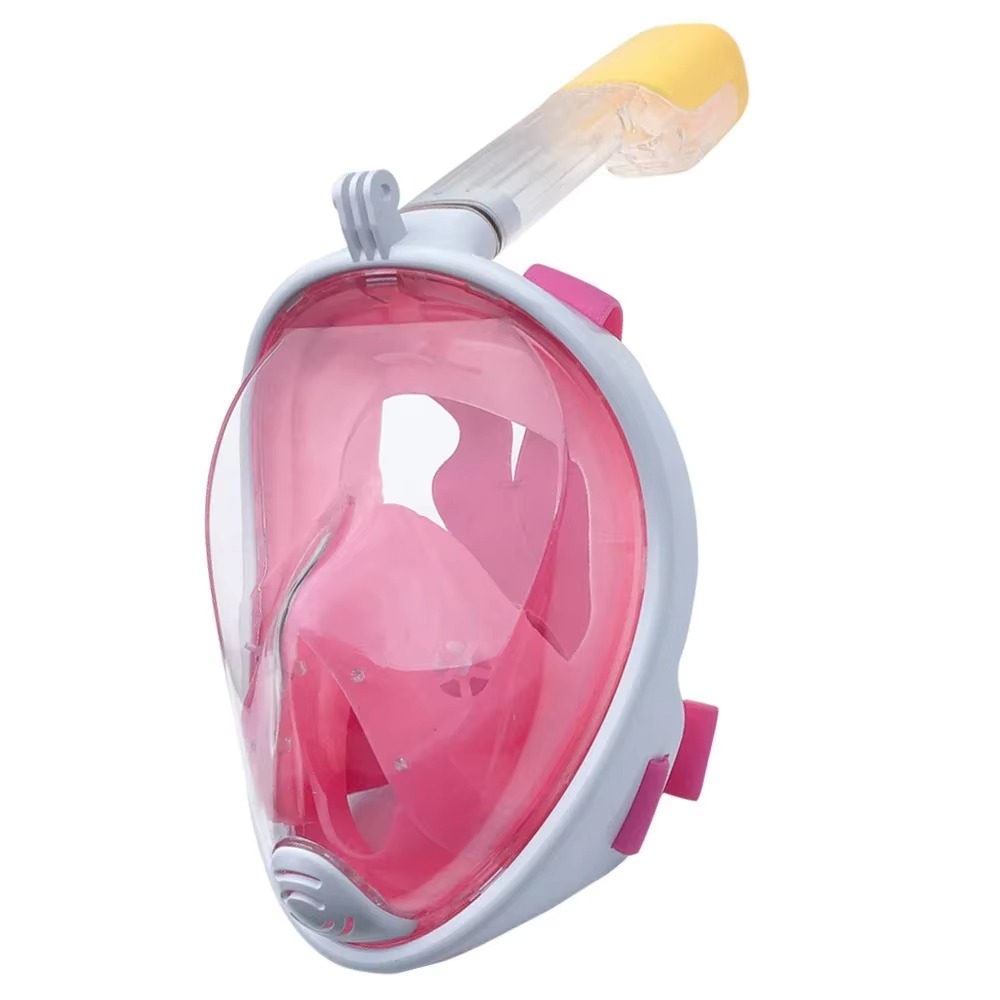 Full Face Snorkel Mask 180° Panoramic Dry-Top Anti-Fog