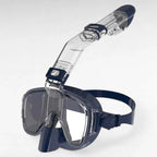 Full-Face Snorkel Mask Dry-Top Wide Breathing Tube 180° Panoramic