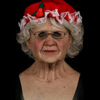 Full Head Mask Natural Latex Movable Mouth With Hair