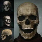Full Head Skull Mask Movable Jaw Comfortable Fit