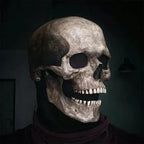 Full Head Skull Mask Movable Jaw Comfortable Fit