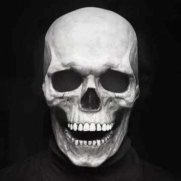 Full Head Skull Mask Movable Jaw Comfortable Fit