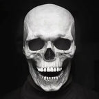 Full Head Skull Mask Realistic Movable Jaw
